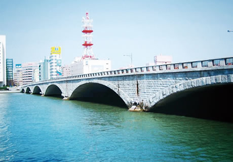 新潟の風景、万代橋